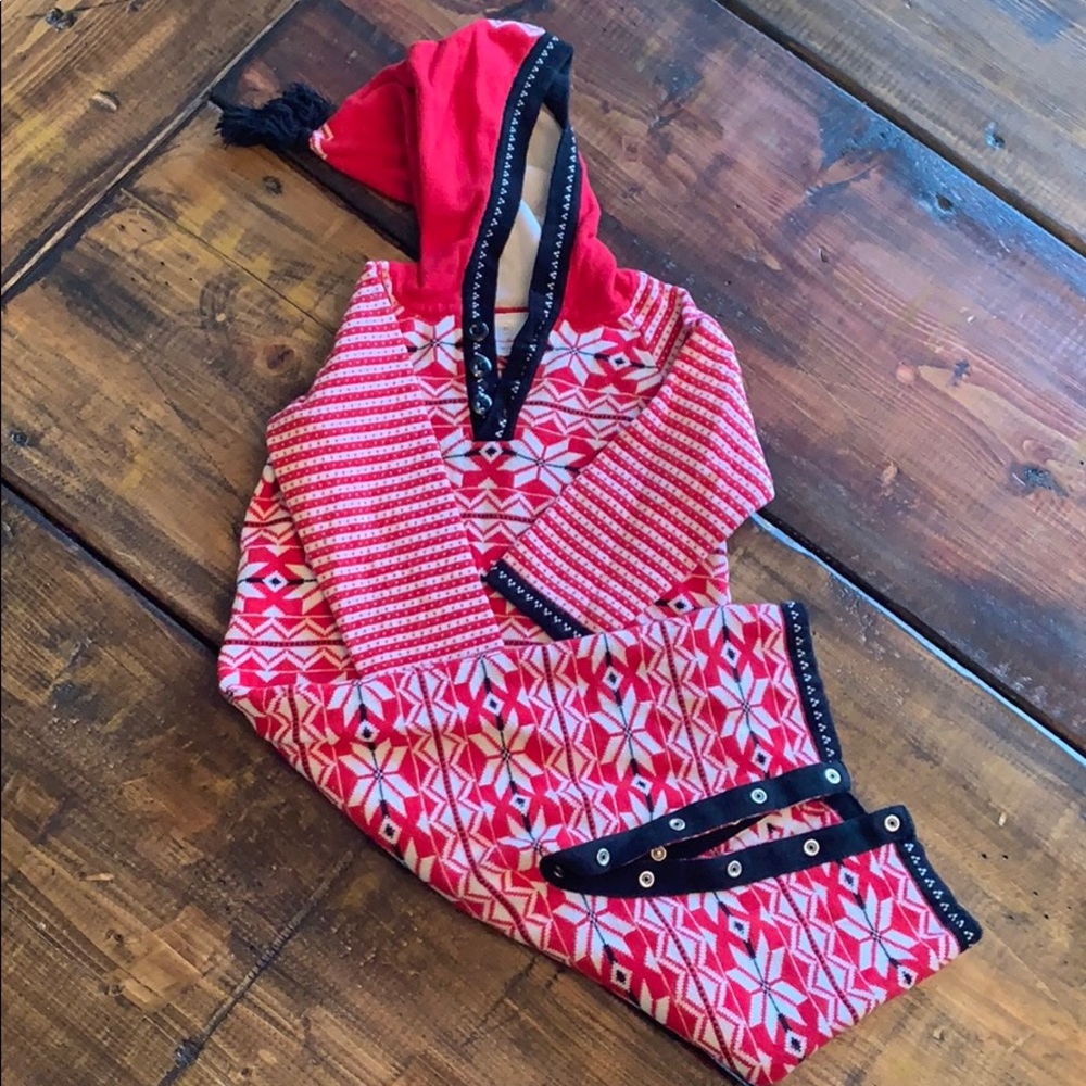Hanna Andersson fair isle romper